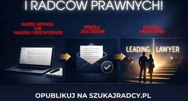 Konkurs „Leading Lawyer” - zgłoszenia do 13.04.2026