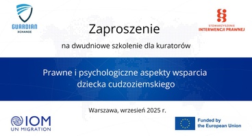 Szkolenie dla kuratorów małoletnich cudzoziemców