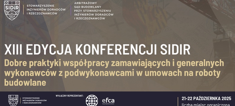 XIII Konferencja - SIDiR - 21-22.10.2025 r. w Warszawie