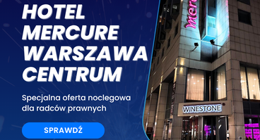 KRRP kontynuuje współpracę z Hotelem Mercure Warszawa Centrum w 2025 roku!