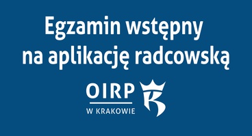 Lokalizacje egzaminu wstępnego na aplikację radcowską 28.09.2024