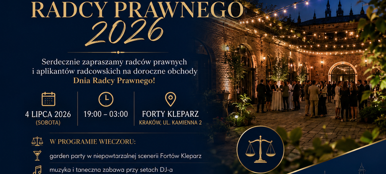 Dzień Radcy Prawnego 2026, 4.07.2026