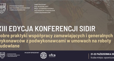 XIII Konferencja - SIDiR - 21-22.10.2025 r. w Warszawie