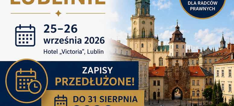 Szkolenie: Kara umowna w praktyce (Lublin) – 25–26.09.2026 r.
