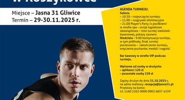 VI Otwarte Mistrzostwa Polski Radców Prawnych w Koszykówce, 29-30.11.2025 GLIWICE