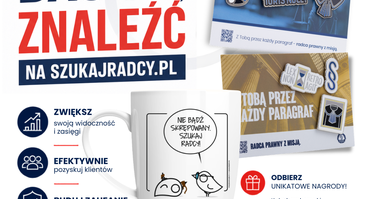 „Daj się znaleźć na szukajradcy.pl”. Dołącz do akcji promocyjnej dla radców prawnych
