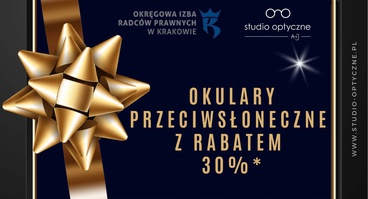 Voucher z rabatem 30% na okulary przeciwsłoneczne