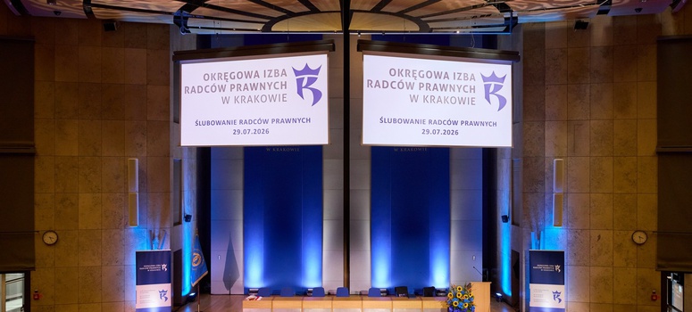 Ślubowanie radców prawnych 29.07.2026 r. - fotogaleria