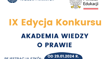 Ogólnopolskia Akademia – Konkursie Wiedzy o Prawie