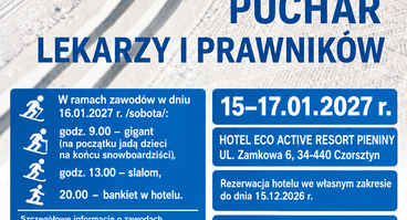 XIII Narciarski Puchar Lekarzy i Prawników SKIM&L CUP- 15-17 stycznia 2027