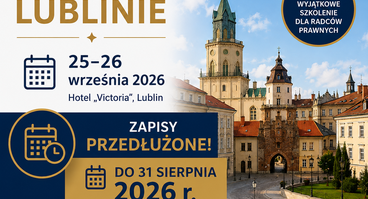 Szkolenie: Kara umowna w praktyce (Lublin) – 25–26.09.2026 r.