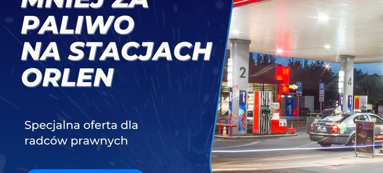 RABAT 14 gr/l mniej za paliwo zakupione na stacjach ORLEN lub BLISKA