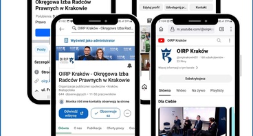 Portale społecznościowe OIRP w Krakowie