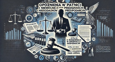 Szkolenie: „Opóźnienia w płatności i niewypłacalność przedsiębiorców...” - 09.10.2024