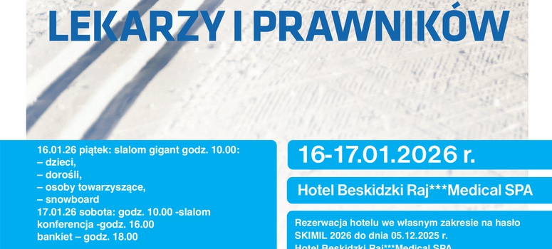 XII Narciarski Puchar Lekarzy i Prawników - 16-17.01.2026 - MOSORNY GROŃ-ZAWOJA