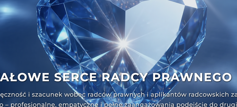 Ruszył nabór do XVIII edycji konkursu "Kryształowe Serce Radcy Prawnego"