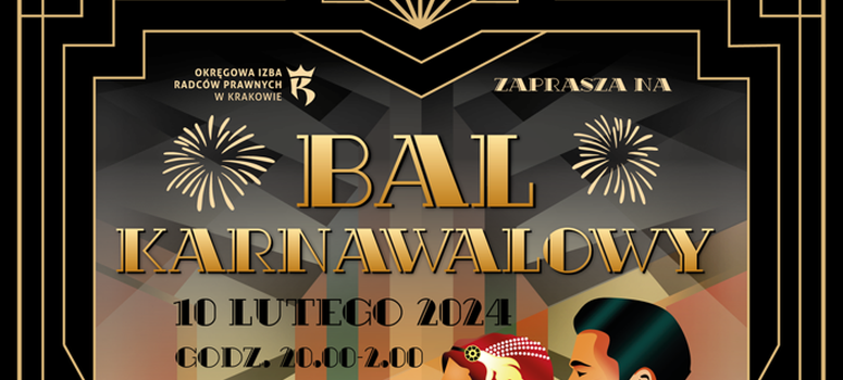 Bal Karnawałowy Okręgowej Izby Radców Prawnych w Krakowie!