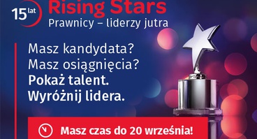 Konkurs "Rising Stars Prawnicy – liderzy jutra" - zgłoszenia do 20.09.2026