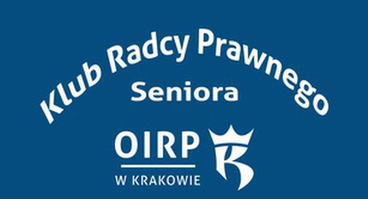Ważne spotkanie Klubu Radcy Prawnego Seniora - 30.09.2026