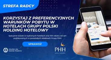Strefa Radcy - nowa oferta Grupy Polski Holding Hotelowy dla członków samorządu